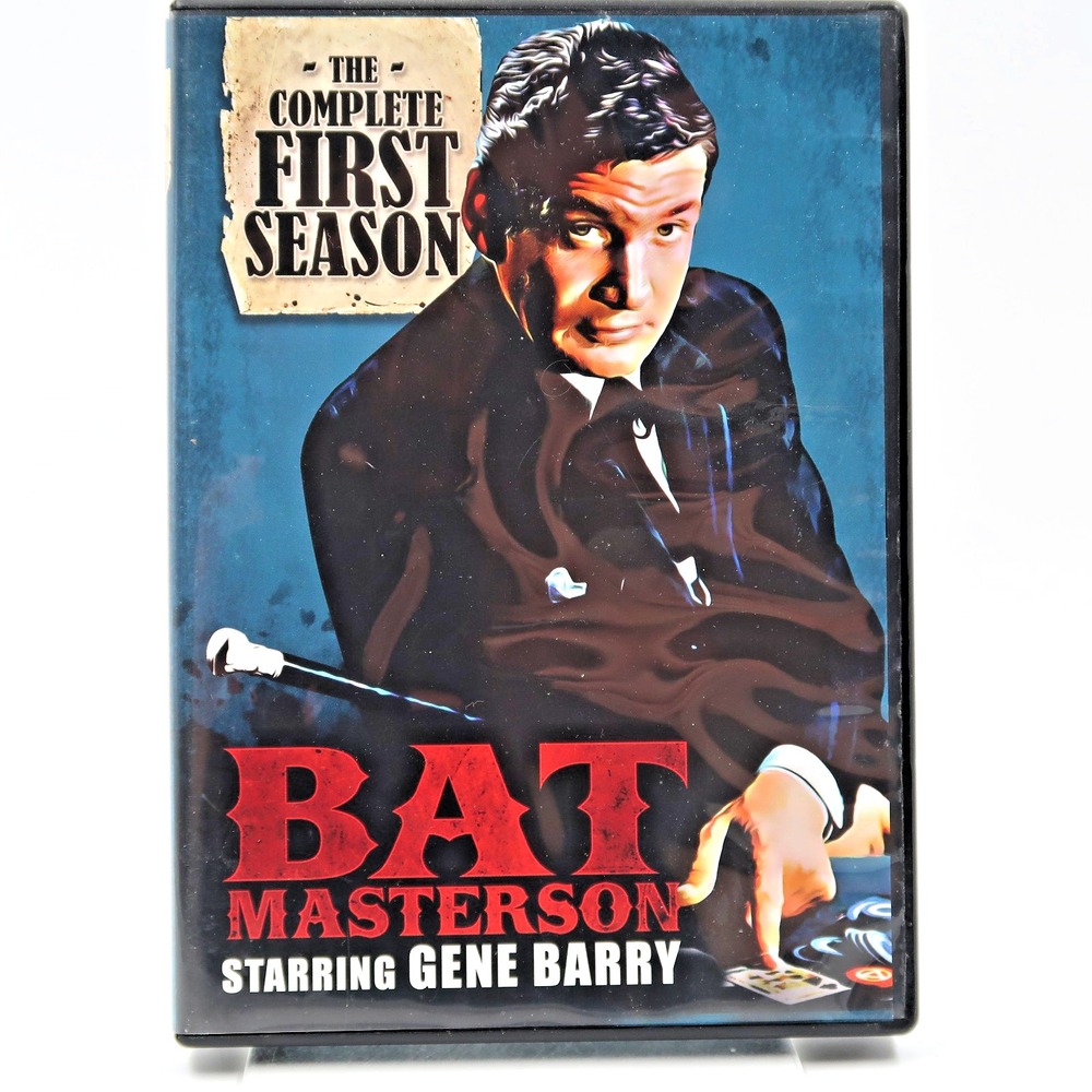 Bat Masterson Season One DVD 5-Disc Set Western TV Series Starring Gene Barry